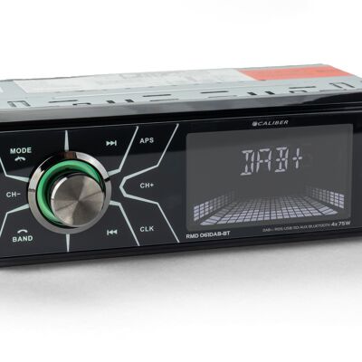 Caliber Car Radio - FM DAB+ Tuner Bluetooth USB SD 4x 75Watt - Black (RMD061DAB-BT)