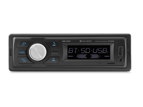 Caliber Autoradio – FM-Radio mit Bluetooth, USB,SD 4x 55Watt – Schwarz (RMD031BT)