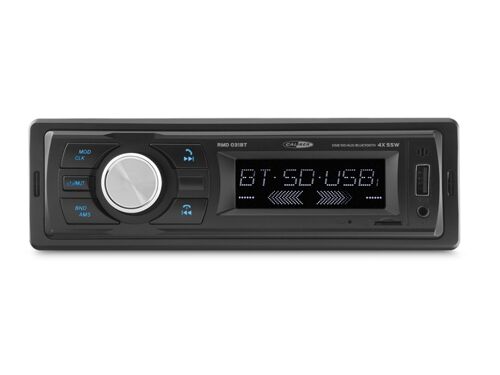Caliber Autoradio – FM-Radio mit Bluetooth,USB,SD 4x 55Watt Schwarz (RMD030BT)