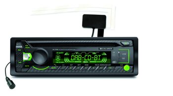 Autoradio Caliber avec Bluetooth et DAB+ - CD/USB/SD 4x75Watt - noir (RCD239DAB-BT) 4
