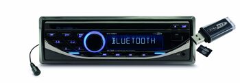 Autoradio Caliber - Radio FM - Bluetooth - Noir (RCD125BT) 4