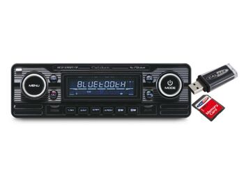 Autoradio Caliber - Radio FM 4x75Watt avec Bluetooth, USB 1 Din - Noir (RCD120BT-B) 2