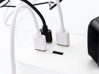 Prise d'alimentation intelligente Calibre - 4 ports USB (HWP303U) 4
