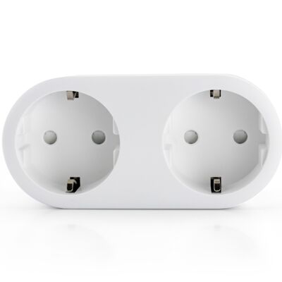 Calibro Smart Plug Doppio con Energy Monitor (HWP121E)