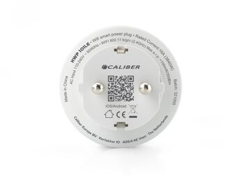 Prise intelligente Caliber avec moniteur d'énergie - LED RVB (HWP101LE) 2