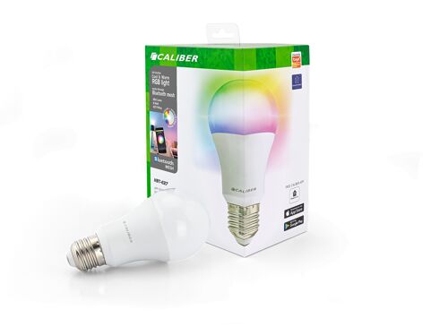 Intelligente Glühbirne – separate Lampe – E27 – RGB und weiße Farben (HBT-E27)