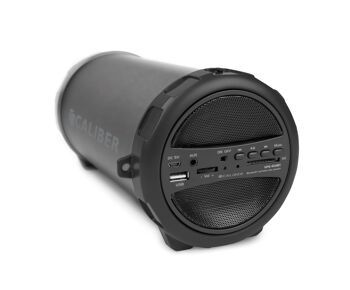 Haut-parleur sans fil avec Bluetooth, USB, batterie et TWS - Noir (HPG404BT) 2