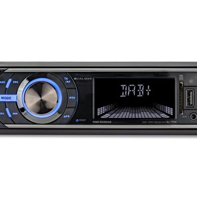 Car radio - DAB + FM radio with USB, SD 4X 75W (RMD049DAB)