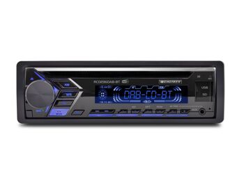 Autoradio avec Bluetooth et DAB+ - CD/USB/SD 4x75Watt - Noir (RCD236DAB-BT) 1