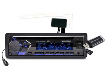 Autoradio avec Bluetooth et DAB+ - CD/USB/SD 4x75Watt - Noir (RCD236DAB-BT) 2