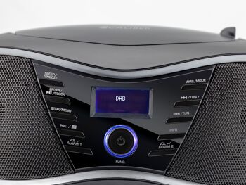 Radio Lecteur CD avec DAB+, Bluetooth et USB - Noir (HBC434DAB-BT) 5