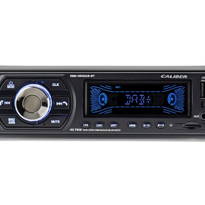 Car Radio - DAB+ Bluetooth USB SD 4x75Watt - Black (RMD050DAB-BT)