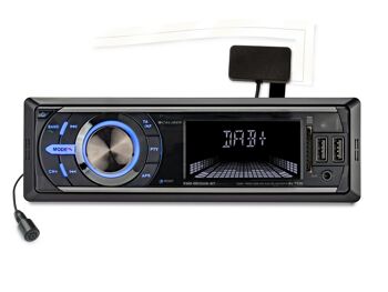 Autoradio - DAB+ Bluetooth USB SD 4x75Watt -Noir (RMD051DAB-BT) 2