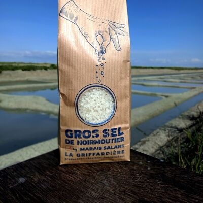 Noirmoutier natürliches grobes Salz 1 kg