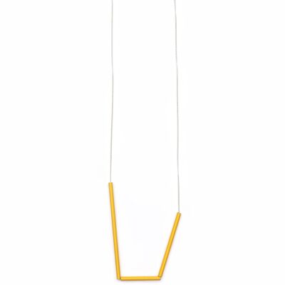 Necklace Tubes_Traffic Yellow