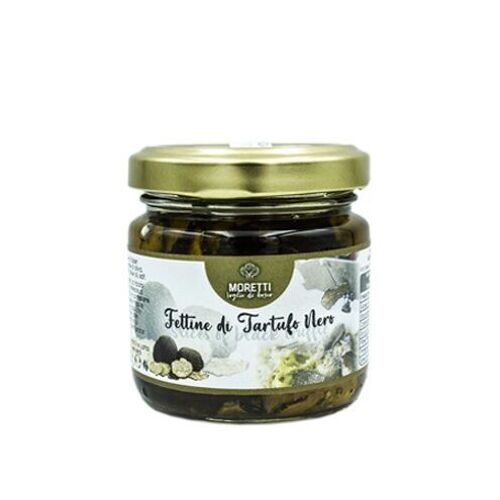 Fette di Tartufo Nero Estivo, olio EVO, sale - Umbria 100% italiano - 80 g