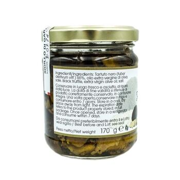 Tranches de truffe noire d'été, huile EVO, sel - 100% Ombrie italienne - 170 g 7