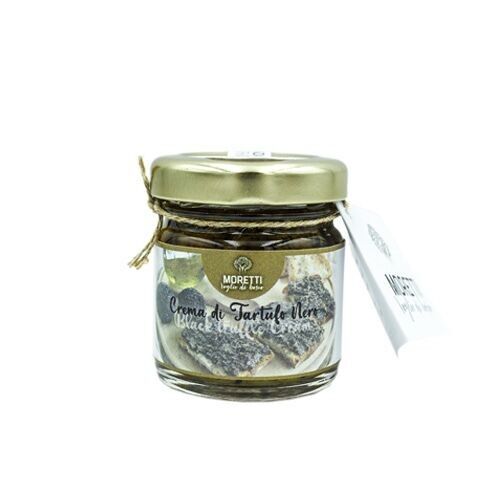 Schwarze Sommertrüffelcreme, EVO-Öl, Salz - 100 % italienisches Umbrien - 30 g