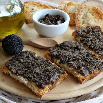 Crème de truffe noire d'été, huile EVO, sel - 100% Ombrie italienne - 30 g 7