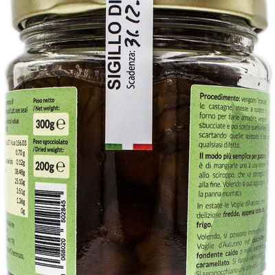 Autumn Cravings - Roasted Chestnuts in Syrup - 300 g