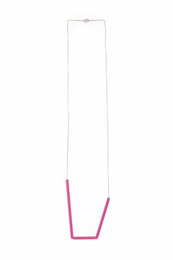 Collier Tubes_Magenta