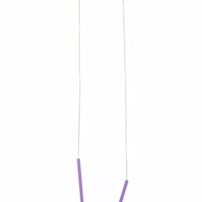 Necklace Tubes_Lilac