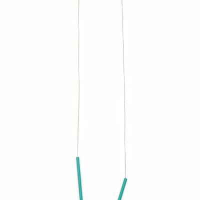 Collier Tubes_Turquoise