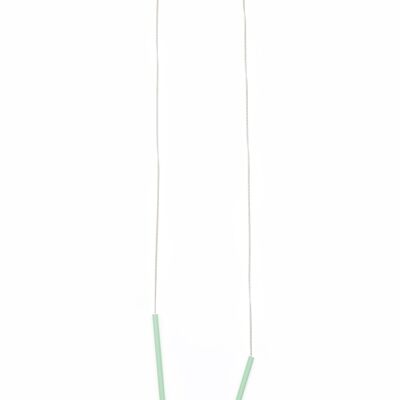 Necklace Tubes_Pastel Green
