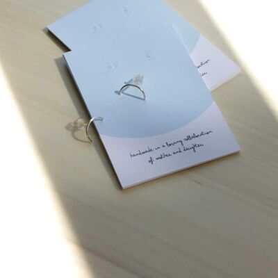 Set of 5 earring cards