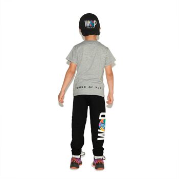 Casquette brodée pour enfants en Coton Bio 3