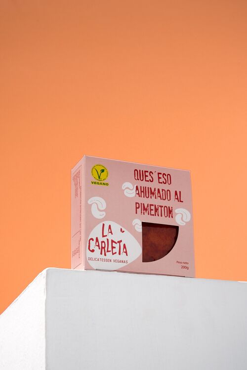 Queso vegano ''Ques’ eso ahumado al pimentón''