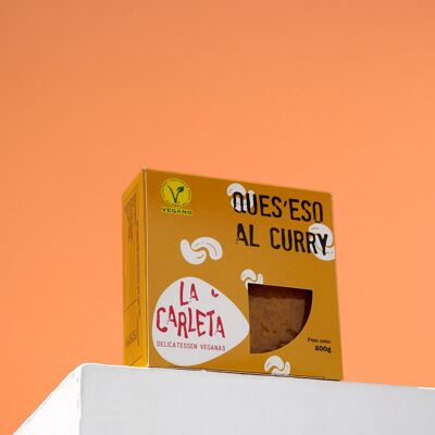 Vegan cheese ''Ques' that curry''