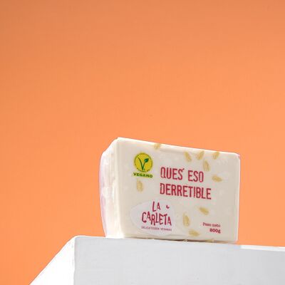 Vegan cheese ''Ques’ that meltable''