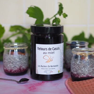 Confiture de Cassis au Miel 440 g