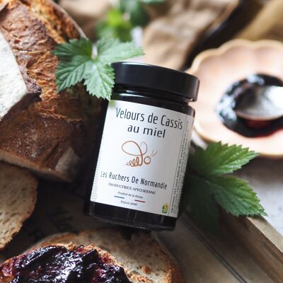 Confiture de Cassis au Miel 240 g