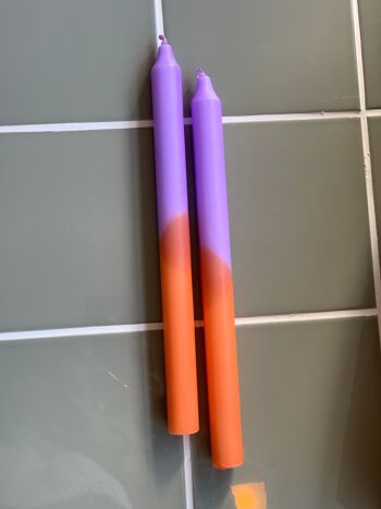LE DIPED, 4 PCS. - PLUS DE COULEURS - Violet x Orange 1
