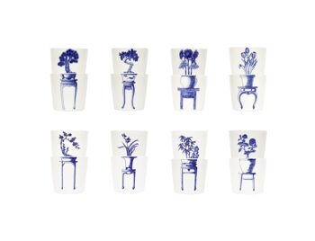 Bonsai Cups-Banyan, café et thé en porcelaine, design artistique, articles à boire, ensemble de tasses, cadeau de mariage, meilleur cadeau pour elle/lui 3