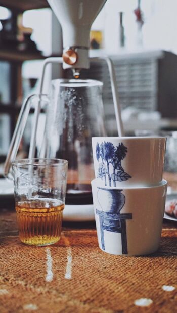 Bonsai Cups-Sunflower, café et thé en porcelaine, design artistique, articles à boire, ensemble de tasses, cadeau de mariage, meilleur cadeau pour elle/lui 4