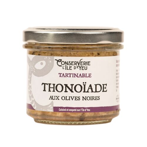 Thonoïade aux olives noires