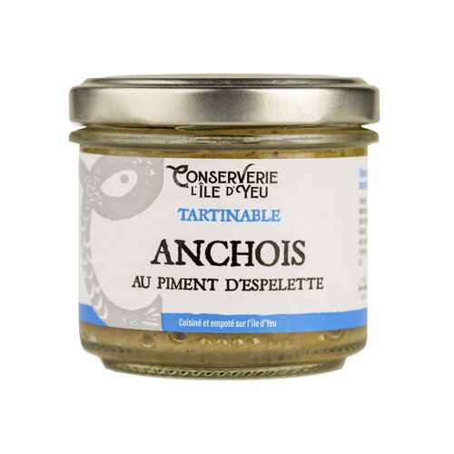 Tartinable aux Anchois au piment d'espelette