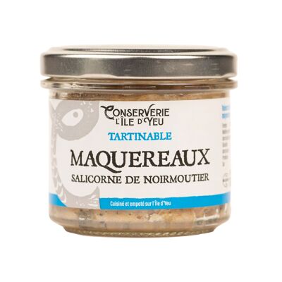 Spreadable with mackerel salicornia from Brittany