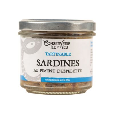Crema di sardine al peperoncino di Espelette