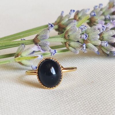 Jaipur Ring - Onyx