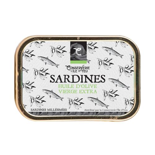 Boite de Sardines millesimees huile d'olive