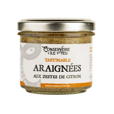 Rillettes d'Araignées de mer zeste de citron