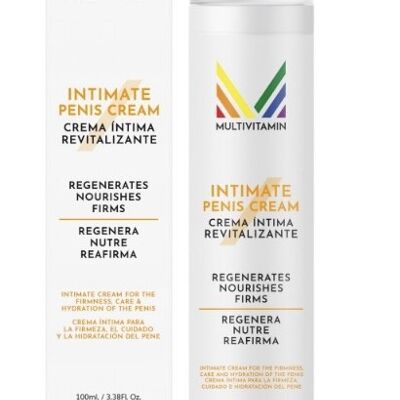 MALE INTIMATE CREAM FOR THE SKIN CARE OF THE PENIS AND TESTICLES. SOFTENS, REJUVENATES, MOISTURIZES AND PROTECTS, 100 ML.