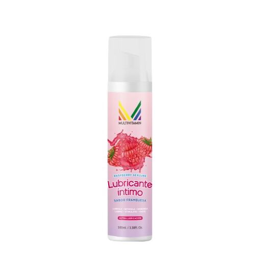 GEL LUBRICANTE SABOR FRAMBUESA, CON ACCIÓN HIDRATANTE