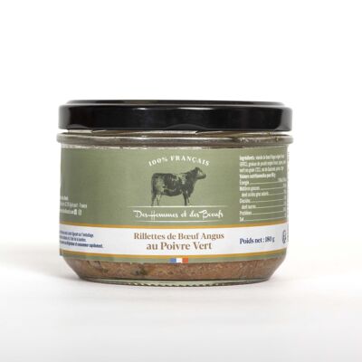 Angus Beef Rillettes with green pepper - 180 g