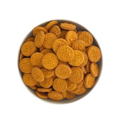 Scraps Gourmet - Golosinas orgánicas para perros - Tomate y queso - 400 g