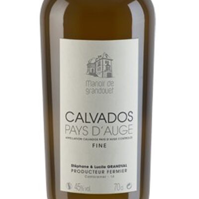 Calvados Pays d'Auge - Fino - 70cl - Manoir de Grandouet